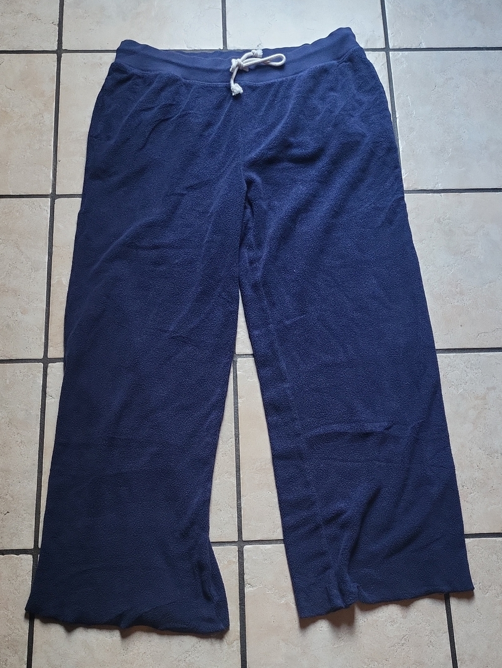 aerie Navy Blue Wide Leg Lounge Pants